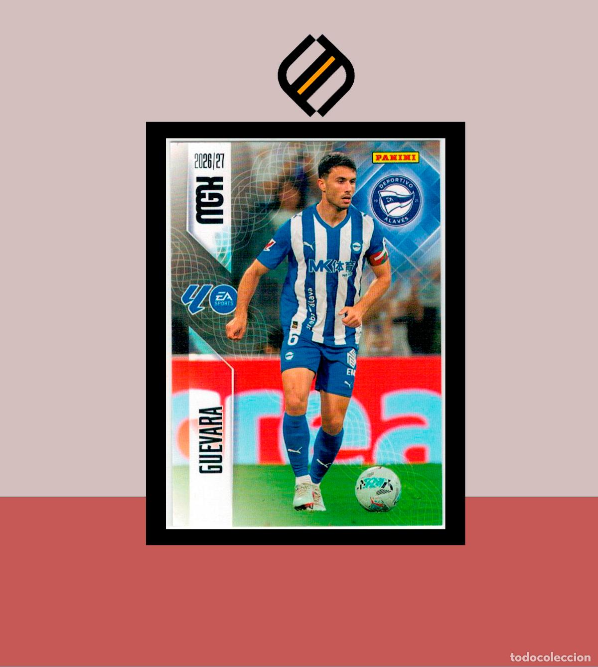 Cromos de f&uacute;tbol: MEGACRACKS 2026 2027 26 27 PANINI N&ordm; 29 GUEVARA DEPORTIVO ALAV&Eacute;S COLECCI&Oacute;N ALB&Uacute;M MGK