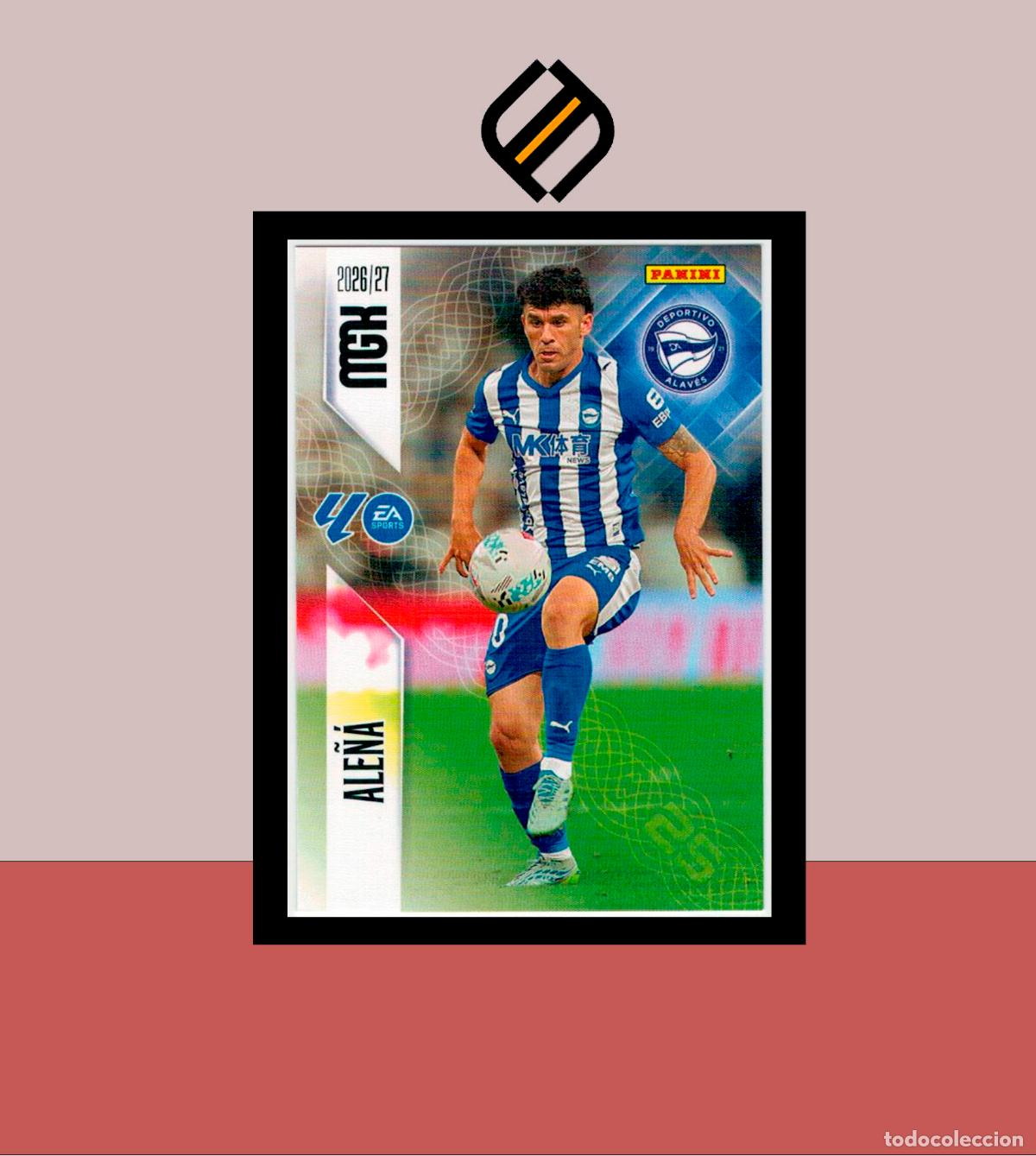 Cromos de f&uacute;tbol: MEGACRACKS 2026 2027 26 27 PANINI N&ordm; 30 ALE&Ntilde;&Aacute; DEPORTIVO ALAV&Eacute;S COLECCI&Oacute;N ALB&Uacute;M MGK