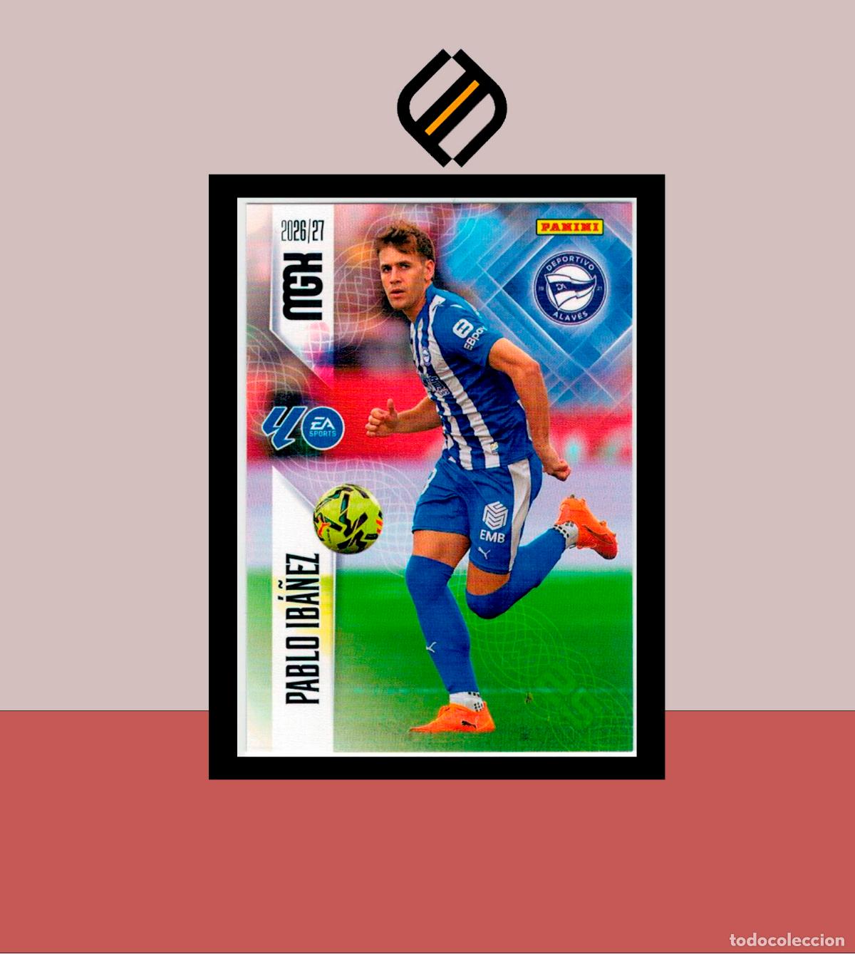 Cromos de f&uacute;tbol: MEGACRACKS 2026 2027 26 27 PANINI N&ordm; 31 PABLO IB&Aacute;&Ntilde;EZ DEPORTIVO ALAV&Eacute;S COLECCI&Oacute;N ALB&Uacute;M MGK