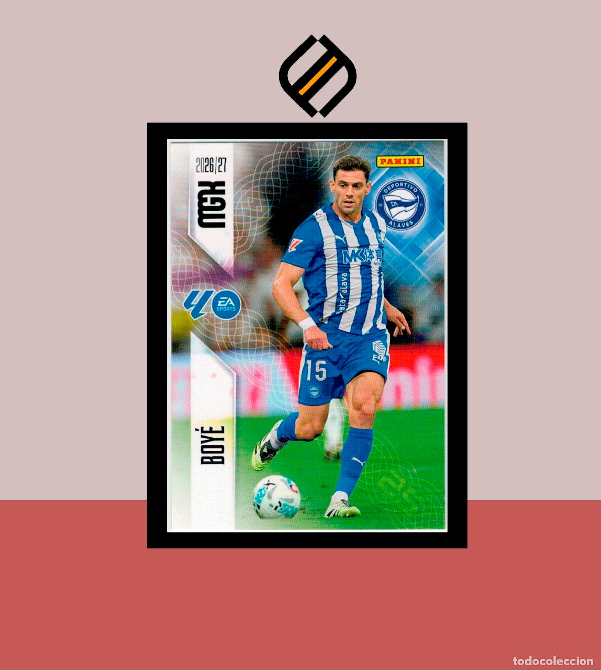Cromos de f&uacute;tbol: MEGACRACKS 2026 2027 26 27 PANINI N&ordm; 36 BOY&Eacute; DEPORTIVO ALAV&Eacute;S COLECCI&Oacute;N ALB&Uacute;M MGK