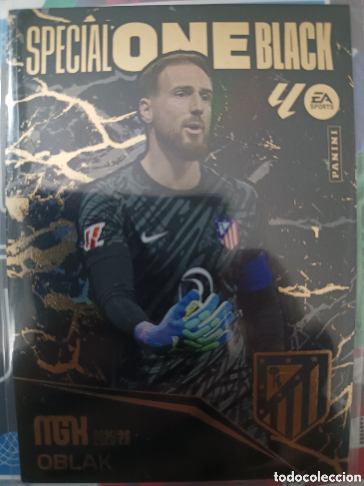 Cromos de f&uacute;tbol: Megacracks 2025-2026 specual one Oblak - Foto 1