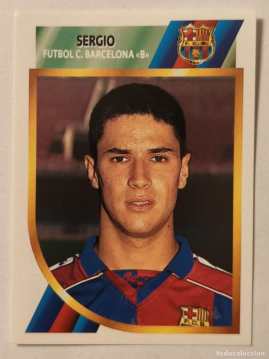 Fu&szlig;ball-Sticker: #SERGIO (F.C. BARCELONA B) FUTBOL 2 DIVISION 94/95 ESTE