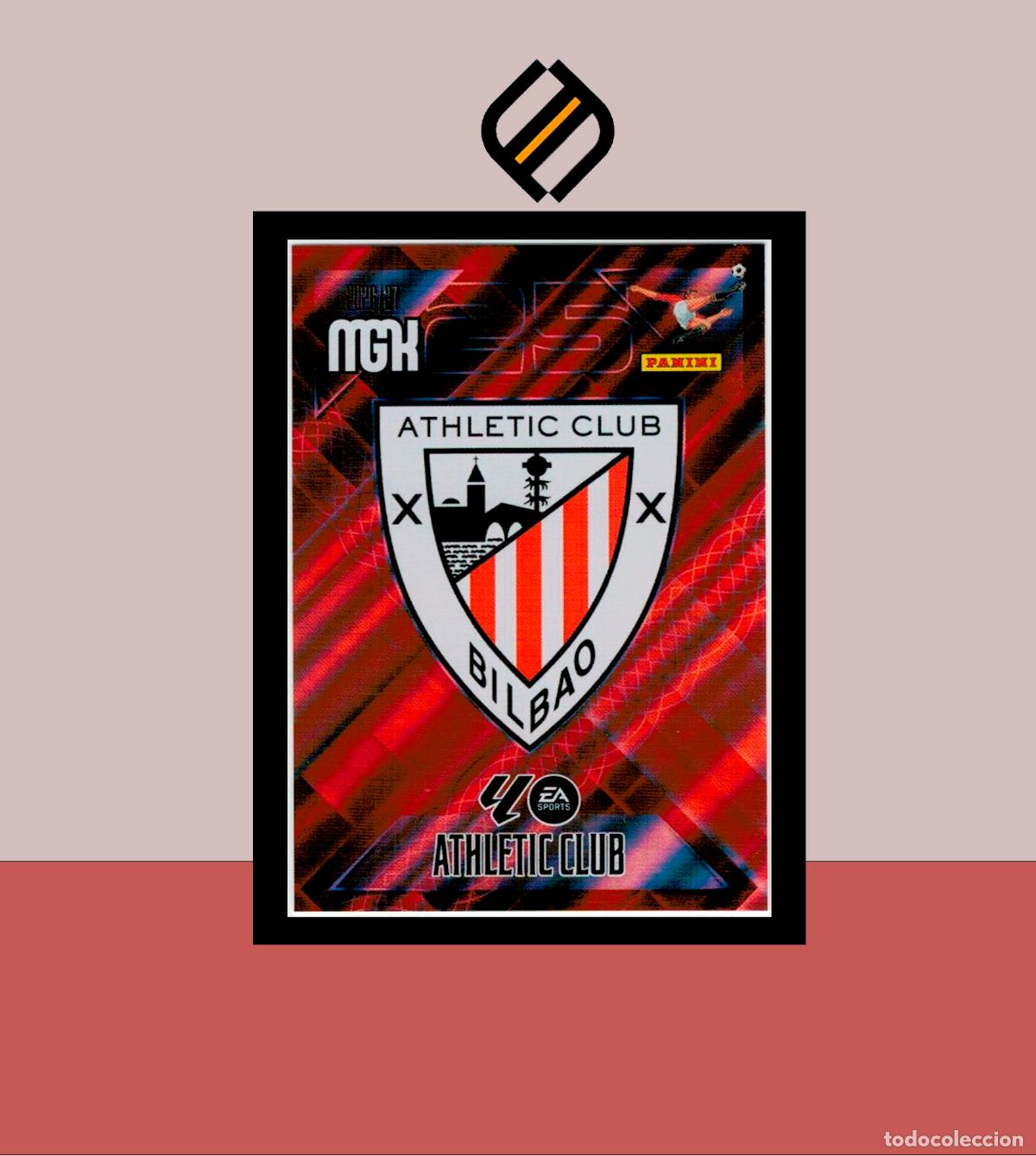 Fu&szlig;ball-Sticker: MEGACRACKS 2026 2027 26 27 PANINI N&ordm; 37 ESCUDO ATHLETIC CLUB BILBAO COLECCI&Oacute;N ALB&Uacute;M MGK