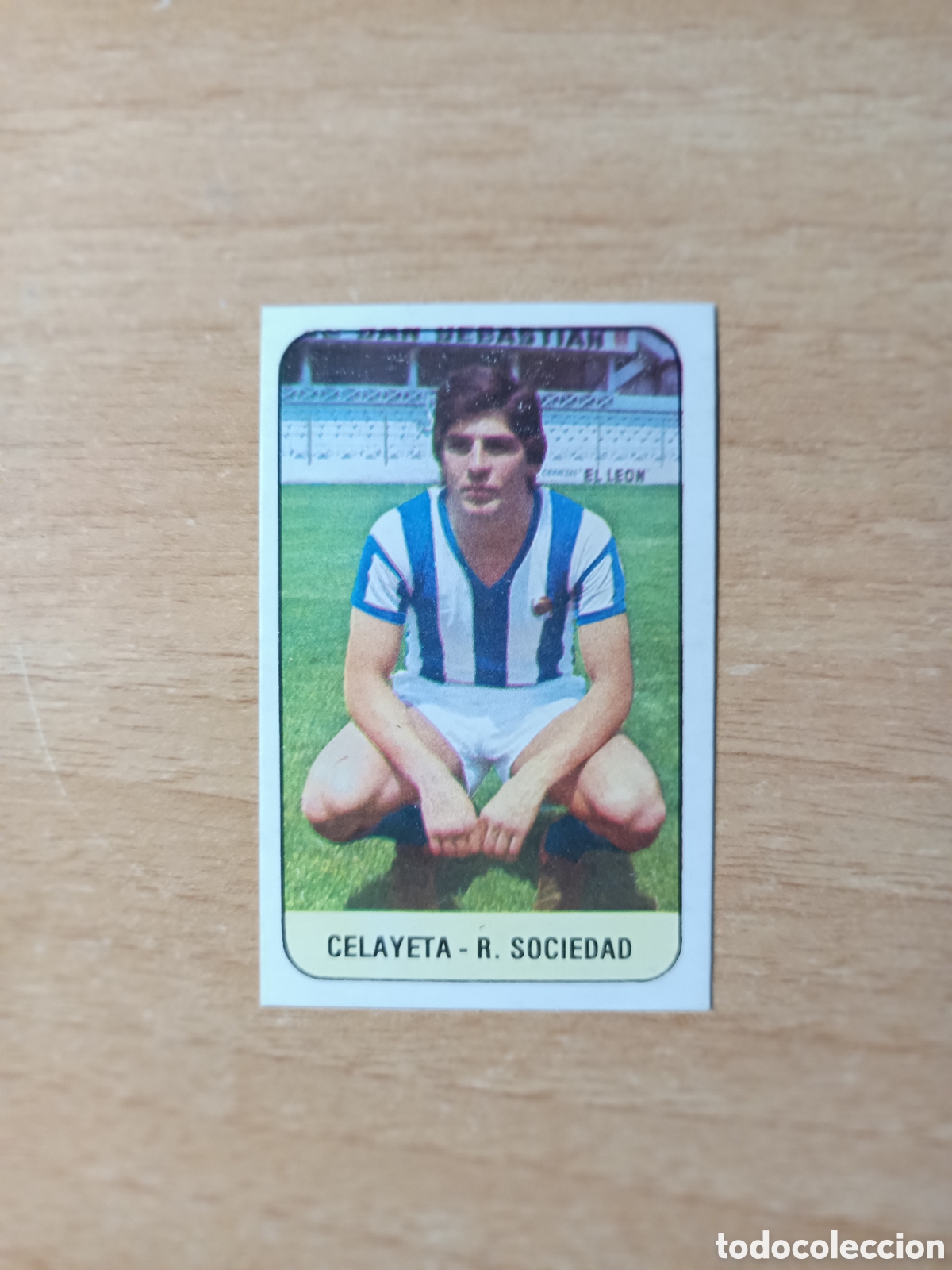 Fu&szlig;ball-Sticker: CELAYETA R.Sociedad uf 20 ESTE 78.79