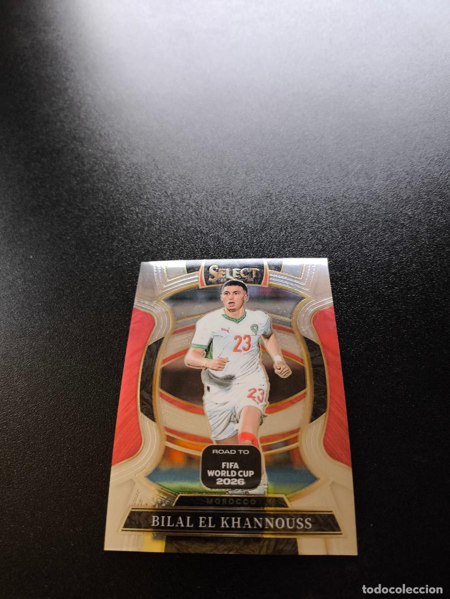 Fu&szlig;ball-Sticker: 53 Bilal El Khannouss MOROCCO TERRACE PANINI SELECT ROAD TO FIFA WORLD CUP MUNDIAL 2026 NO LIGA ESTE