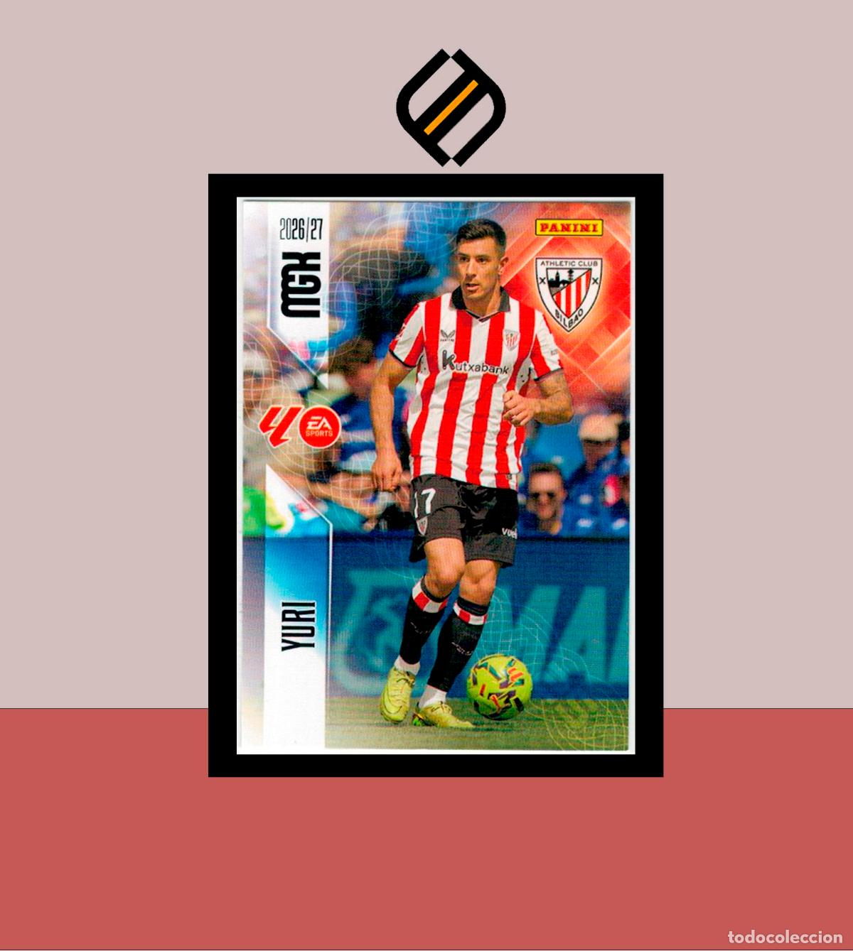 Figurine di Calcio: MEGACRACKS 2026 2027 26 27 PANINI N&ordm; 44 YURI ATHLETIC CLUB BILBAO COLECCI&Oacute;N ALB&Uacute;M MGK