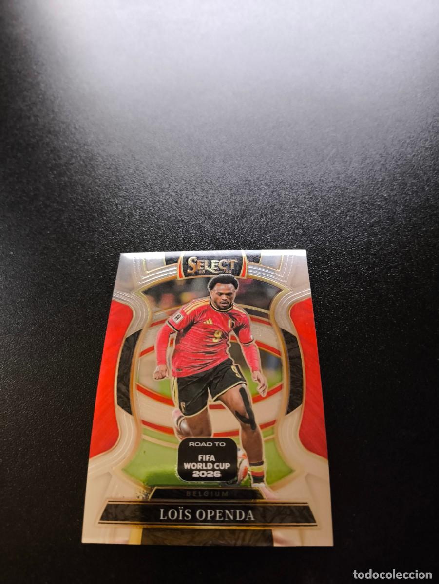 Football Stickers: 61 Lois Openda BELGIUM TERRACE PANINI SELECT ROAD TO FIFA WORLD CUP MUNDIAL 2026 N LIGA ESTE