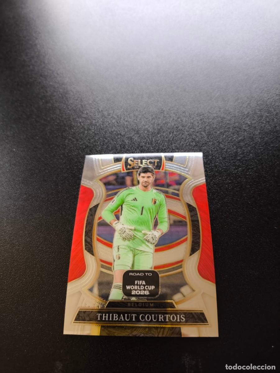 Football Stickers: 62 Thibaut Courtois BELGIUM TERRACE PANINI SELECT ROAD TO FIFA WORLD CUP MUNDIAL 2026 N LIGA ESTE