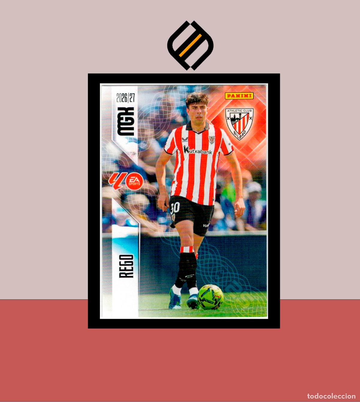 Football Stickers: MEGACRACKS 2026 2027 26 27 PANINI N&ordm; 47 REGO ATHLETIC CLUB BILBAO COLECCI&Oacute;N ALB&Uacute;M MGK