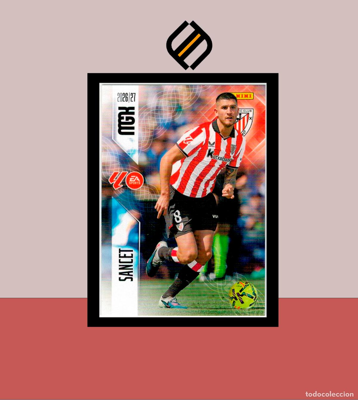 Football Stickers: MEGACRACKS 2026 2027 26 27 PANINI N&ordm; 48 SANCET ATHLETIC CLUB BILBAO COLECCI&Oacute;N ALB&Uacute;M MGK