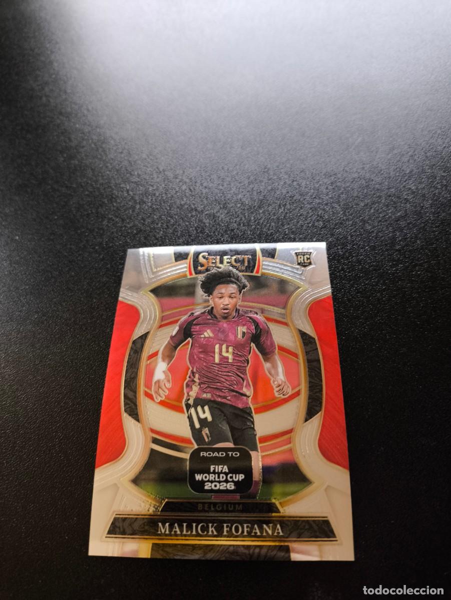 Football Stickers: 65 Malick Fofana BELGIUM TERRACE PANINI SELECT ROAD TO FIFA WORLD CUP MUNDIAL 2026 N LIGA ESTE