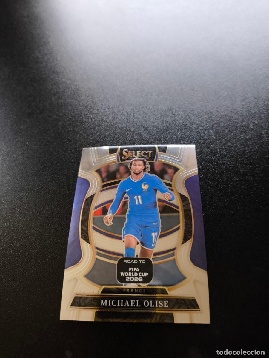 Cromos de f&uacute;tbol: 77 Michael Olise FRANCE TERRACE PANINI SELECT ROAD TO FIFA WORLD CUP MUNDIAL 2026 N LIGA ESTE