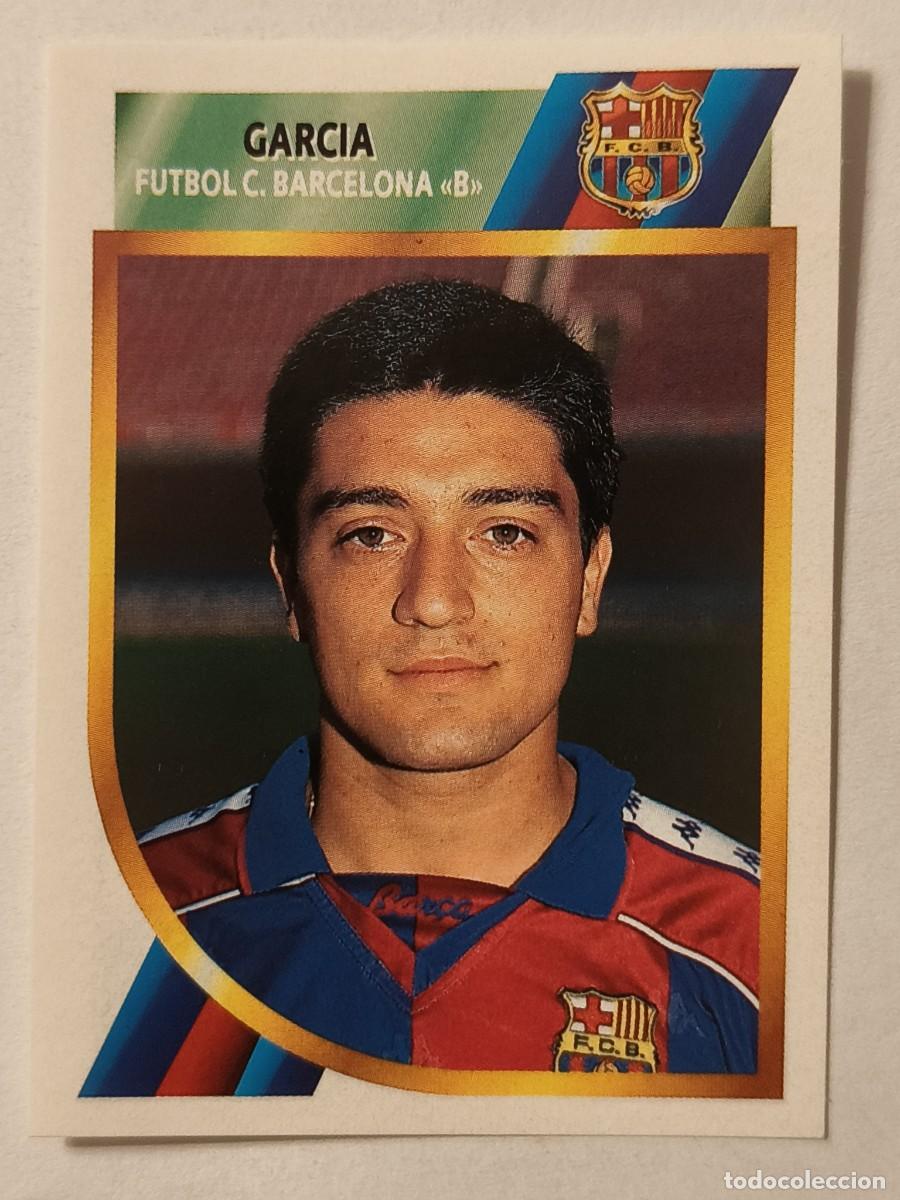 Cromos de f&uacute;tbol: #GARCIA (F.C. BARCELONA B) FUTBOL 2 DIVISION 94/95 ESTE