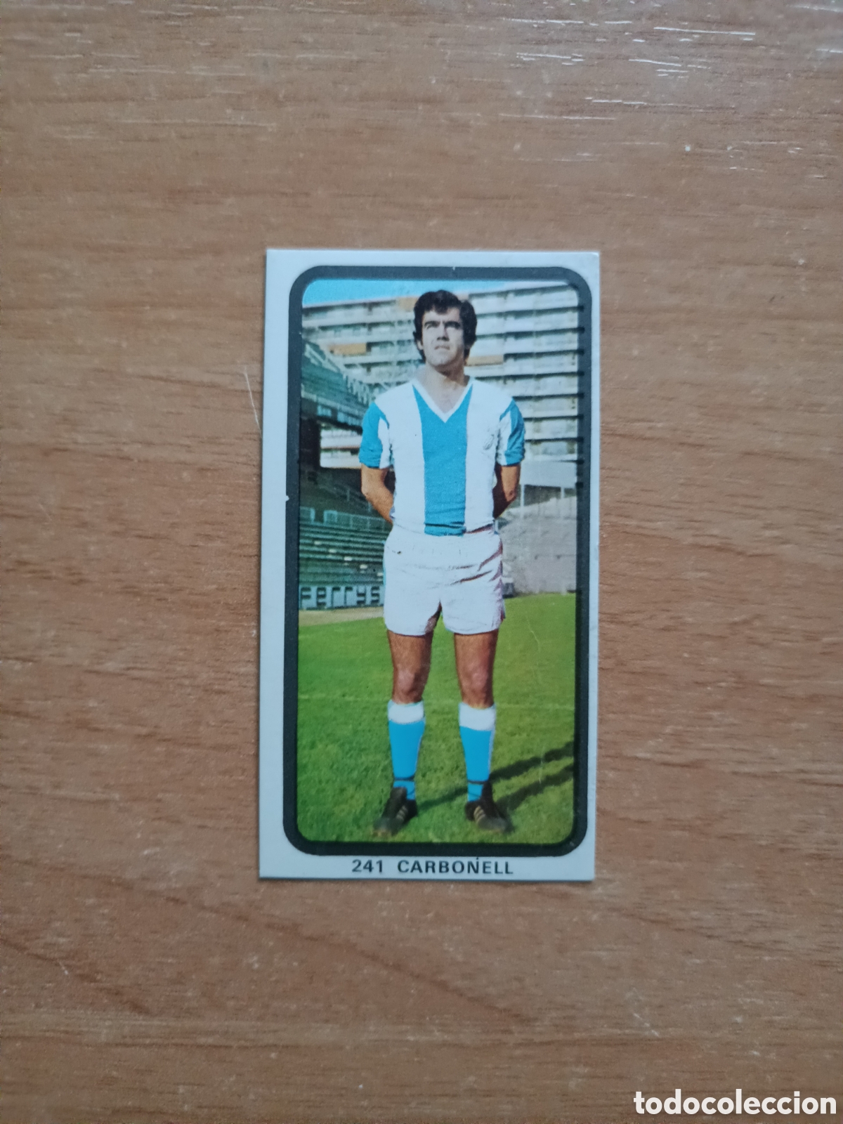 Cromos de f&uacute;tbol: CARBONELL H&eacute;rcules R.ROMERO 74.75