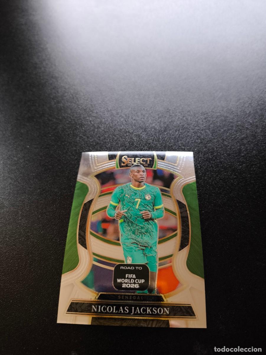 Cromos de f&uacute;tbol: 94 Nicolas Jackson SENEGAL TERRACE PANINI SELECT ROAD TO FIFA WORLD CUP MUNDIAL 2026 N LIGA ESTE