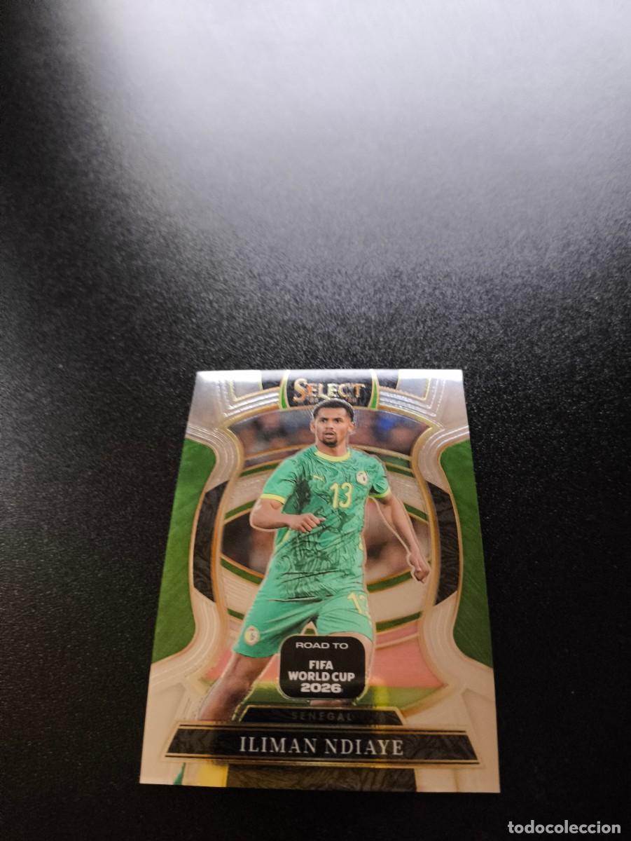 Cromos de f&uacute;tbol: 95 Iliman Ndiaye SENEGAL TERRACE PANINI SELECT ROAD TO FIFA WORLD CUP MUNDIAL 2026 N LIGA ESTE