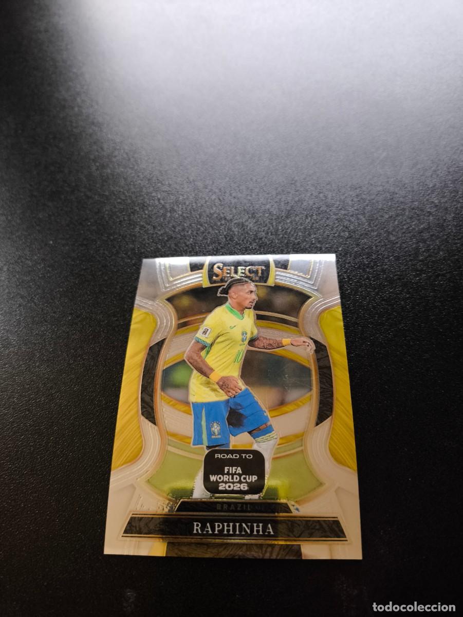 Cromos de f&uacute;tbol: 96 Raphinha BRASIL BARCELONA TERRACE PANINI SELECT ROAD TO FIFA WORLD CUP MUNDIAL 2026 N LIGA ESTE