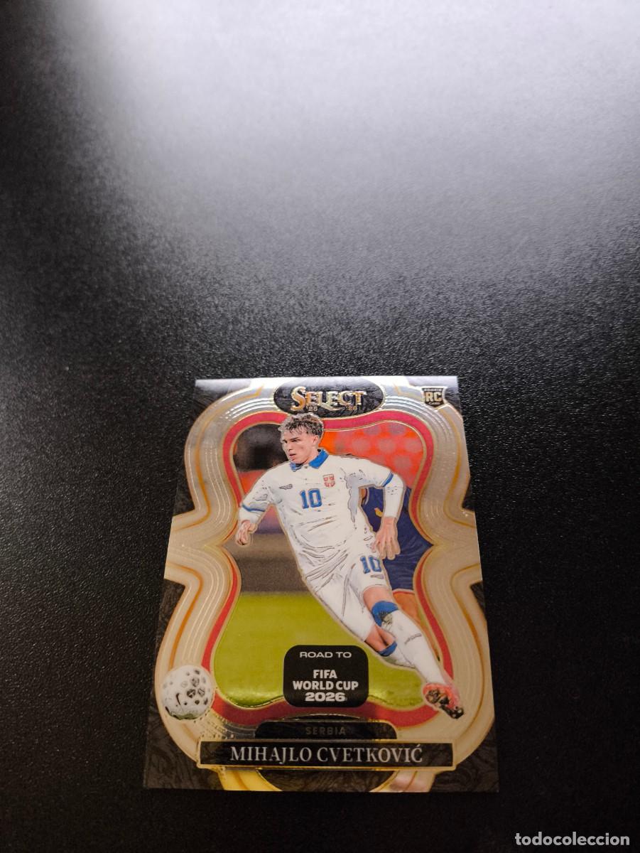 Cromos de f&uacute;tbol: 155 Mihajlo Cvetkovic SERBIA MEZZANINE PANINI SELECT ROAD TO FIFA WORLD CUP MUNDIAL 2026 N LIGA ESTE