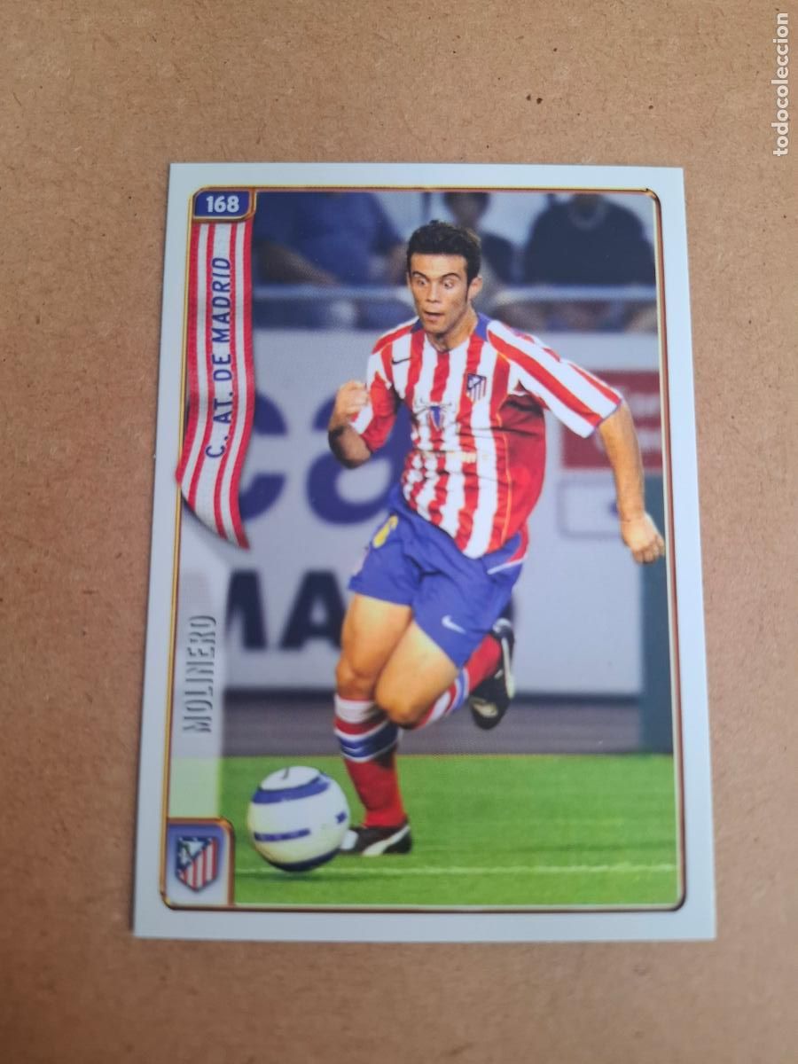 Cromos de f&uacute;tbol: MUNDICROMO 2004 2005 04 05 - 168 MOLINERO ( CORREGIDO ) - AT. MADRID
