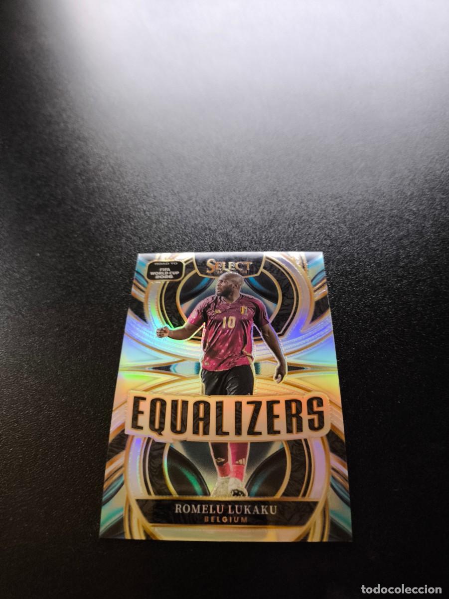 Cromos de f&uacute;tbol: E18 Romelu Lukaku BELGIUM EQUALIZERS PANINI SELECT ROAD TO FIFA WORLD CUP MUNDIAL 2026 LIGA ESTE