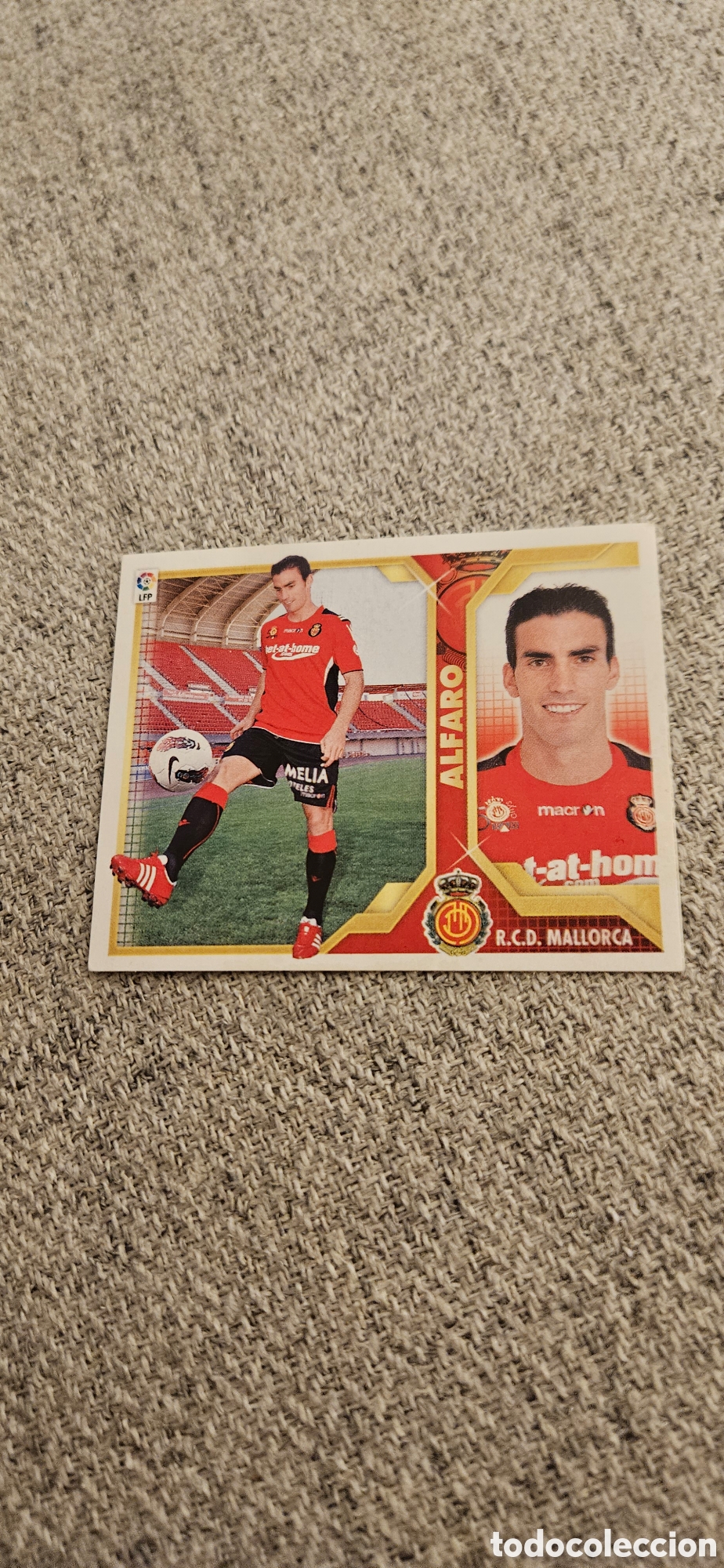 Cromos de f&uacute;tbol: Alfaro Mallorca este 2011 2012 11 12 coloca sin pegar