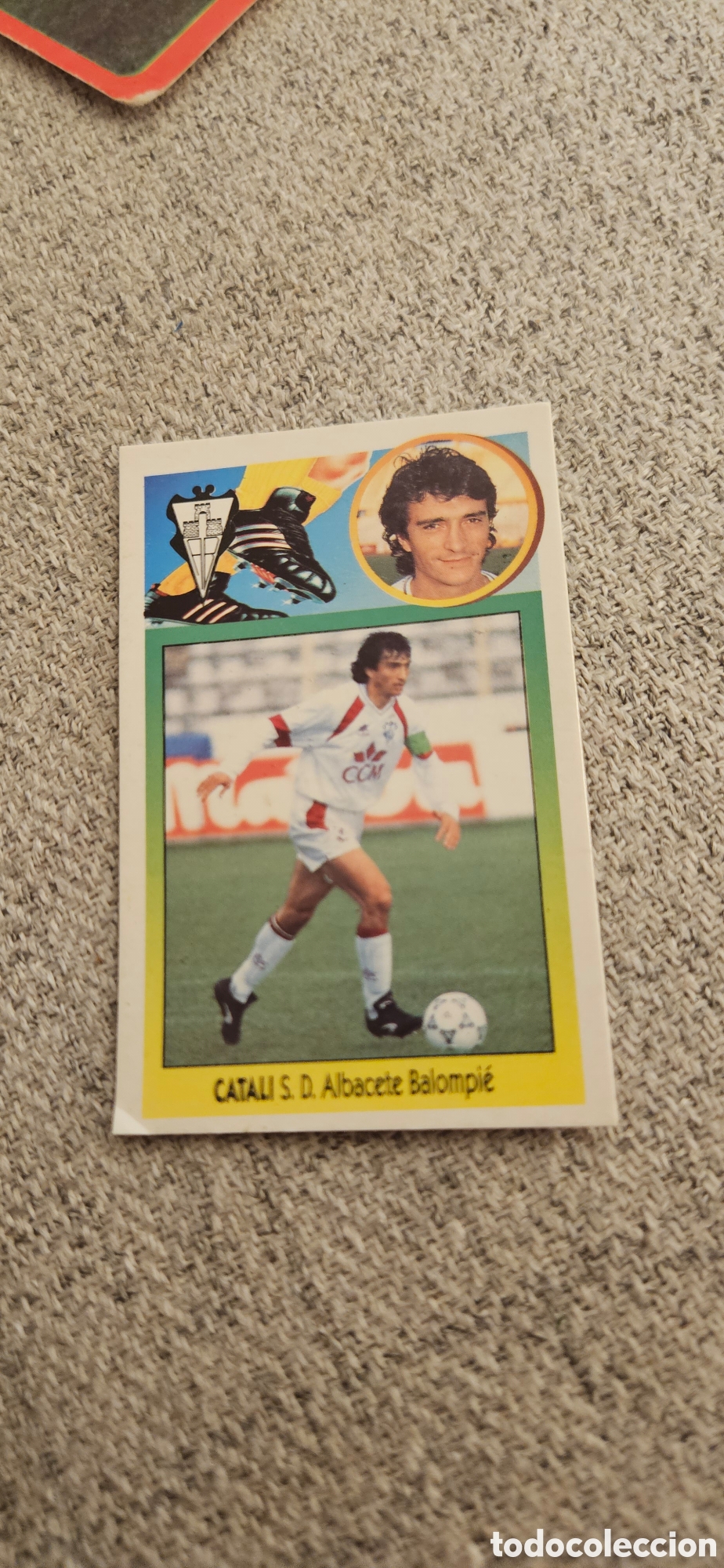 Cromos de f&uacute;tbol: Catali baja Albacete este 1993 1994 93 94 despegado
