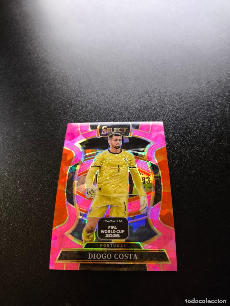 Cromos de f&uacute;tbol: 49 Diogo Costa PORTUGAL PINK ICE PANINI SELECT ROAD TO FIFA WORLD CUP MUNDIAL 2026 NO LIGA ESTE