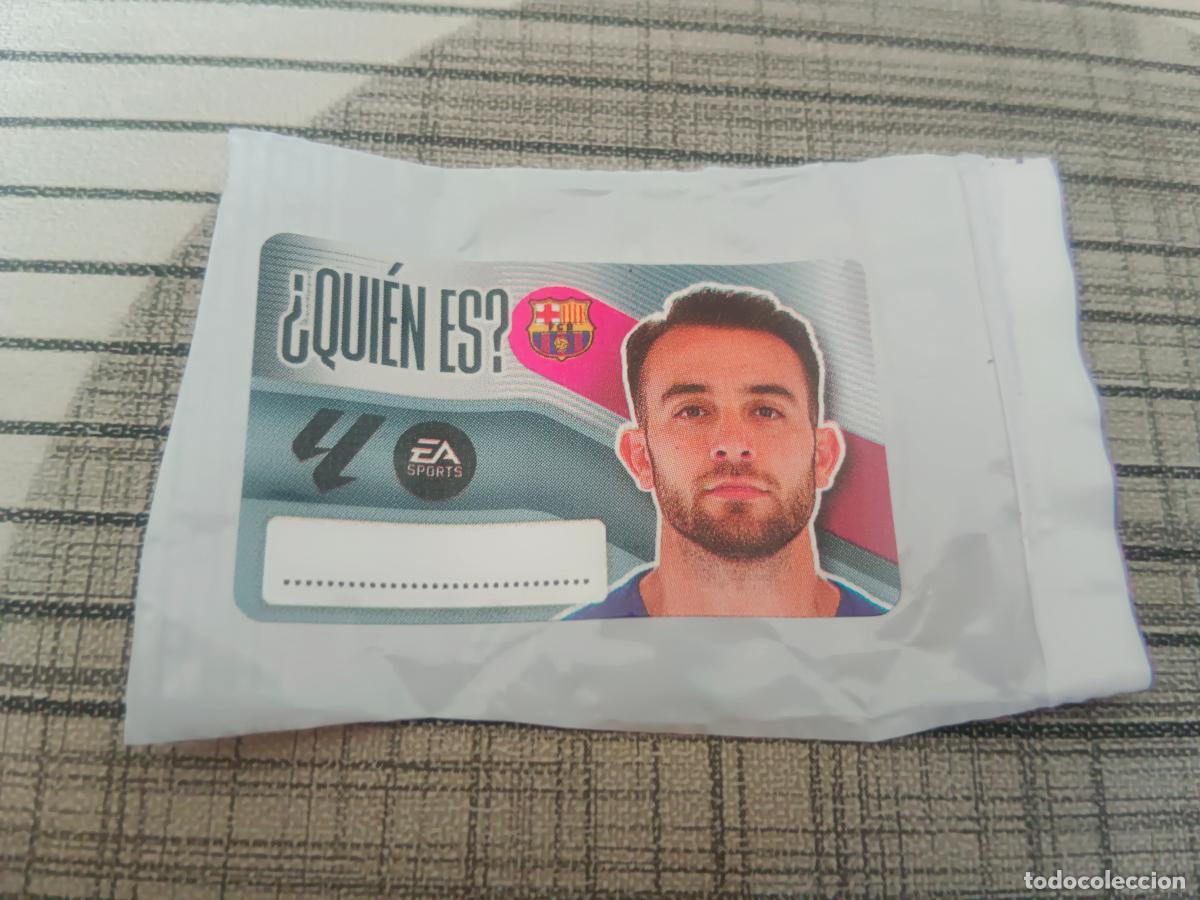 Cromos de f&uacute;tbol: TEMPORADA 2026 2027 26 27 CHICLE QUIEN ES BARCELONA CHICLES ESTE