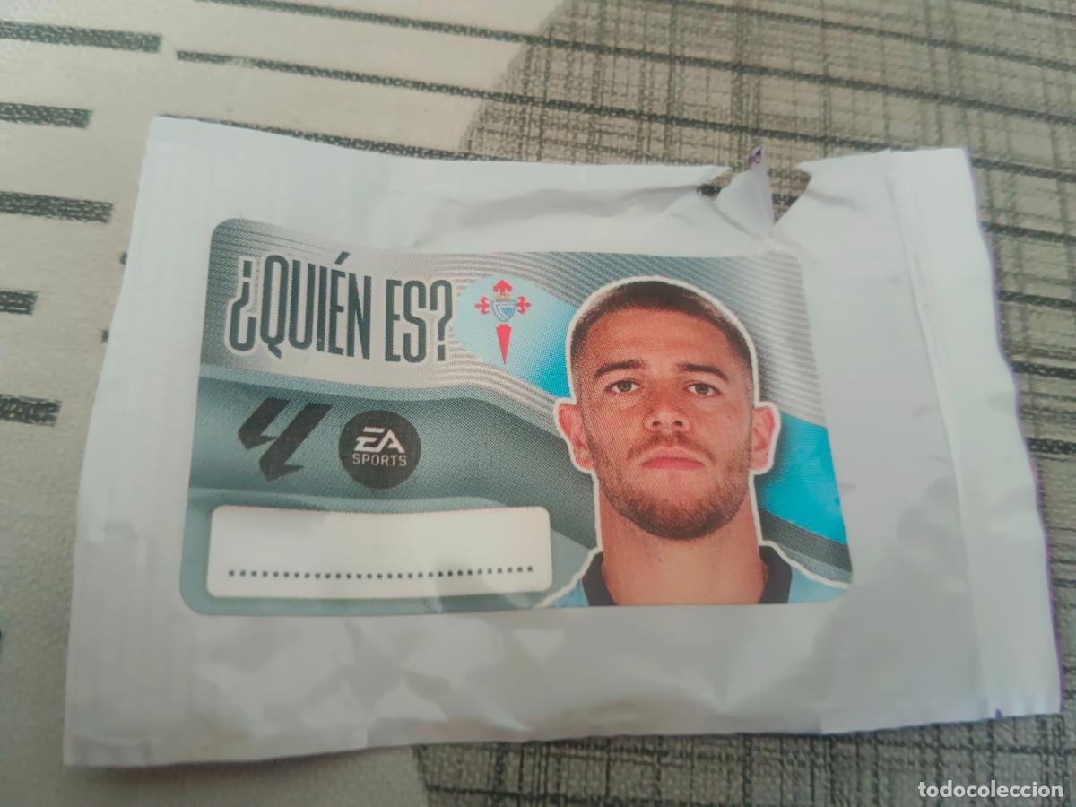 Cromos de f&uacute;tbol: TEMPORADA 2026 2027 26 27 CHICLE QUIEN ES CELTA CHICLES ESTE