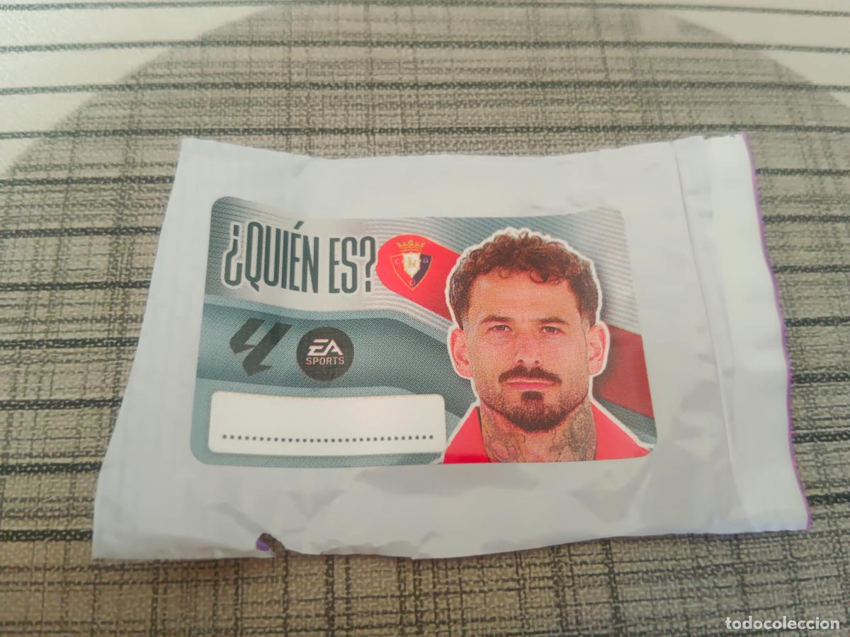 Cromos de f&uacute;tbol: TEMPORADA 2026 2027 26 27 CHICLE QUIEN ES OSASUNA CHICLES ESTE
