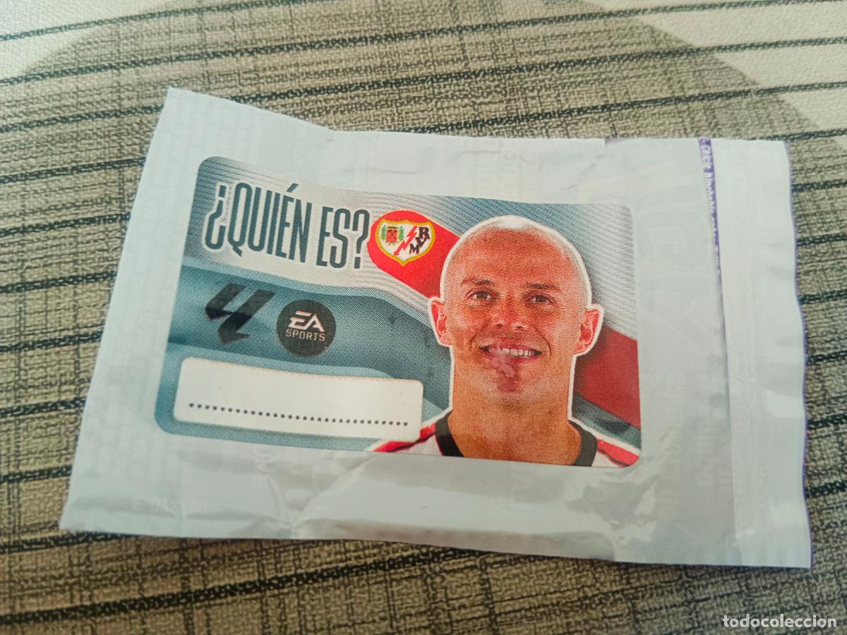Cromos de f&uacute;tbol: TEMPORADA 2026 2027 26 27 CHICLE QUIEN ES RAYO VALLECANO CHICLES ESTE