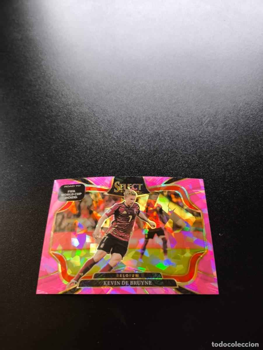 Cromos de f&uacute;tbol: 205 Kevin De Bruyne BELGIUM PINK ICE PANINI SELECT ROAD TO FIFA WORLD CUP MUNDIAL 2026 NO LIGA ESTE