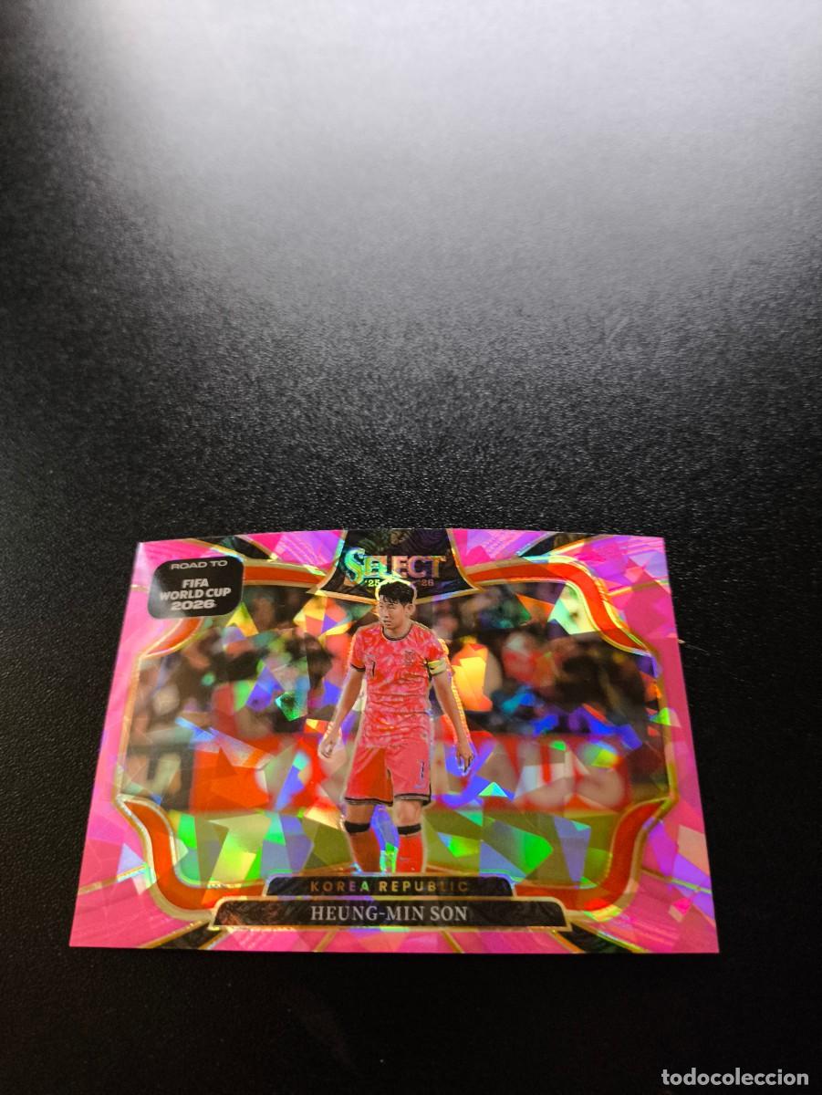 Cromos de f&uacute;tbol: 234 Heung-Min Son KOREA PINK ICE PANINI SELECT ROAD TO FIFA WORLD CUP MUNDIAL 2026 NO LIGA ESTE