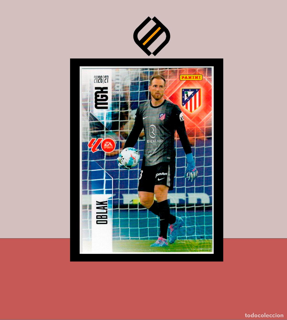 Cromos de f&uacute;tbol: MEGACRACKS 2026 2027 26 27 PANINI N&ordm; 56 OBLAK ATL&Eacute;TICO MADRID COLECCI&Oacute;N ALB&Uacute;M MGK