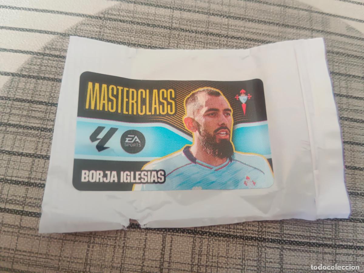 Cromos de f&uacute;tbol: TEMPORADA 2026 2027 26 27 CHICLE MASTERCLASS BORJA IGLESIAS CELTA DE VIGO ESTE