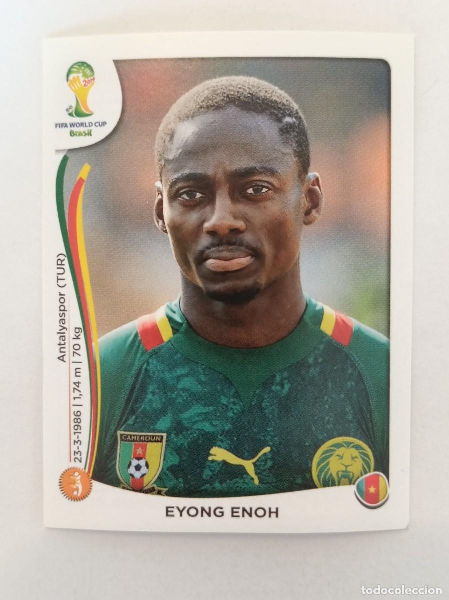 Cromos de f&uacute;tbol: #100 ENOH (CAMERUN) MUNDIAL BRASIL 2014 PANINI