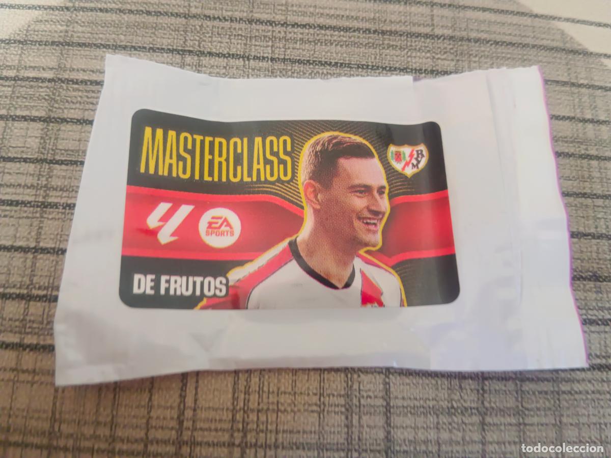 Cromos de f&uacute;tbol: TEMPORADA 2026 2027 26 27 CHICLE MASTERCLASS DE FRITOS RAYO VALLECANO ESTE