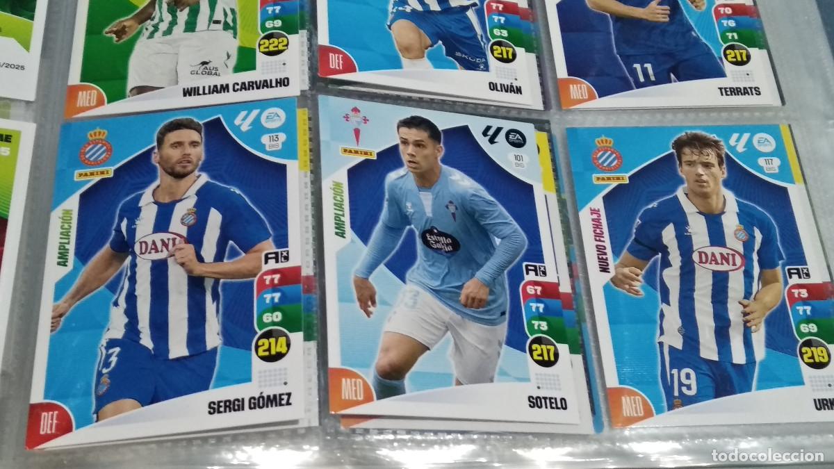 Cromos de f&uacute;tbol: 101 BIS SOTELO CELTA AMPLIACI&Oacute;N FICHAS ALBUM ADRENALYN XL 2024 2025 24 25