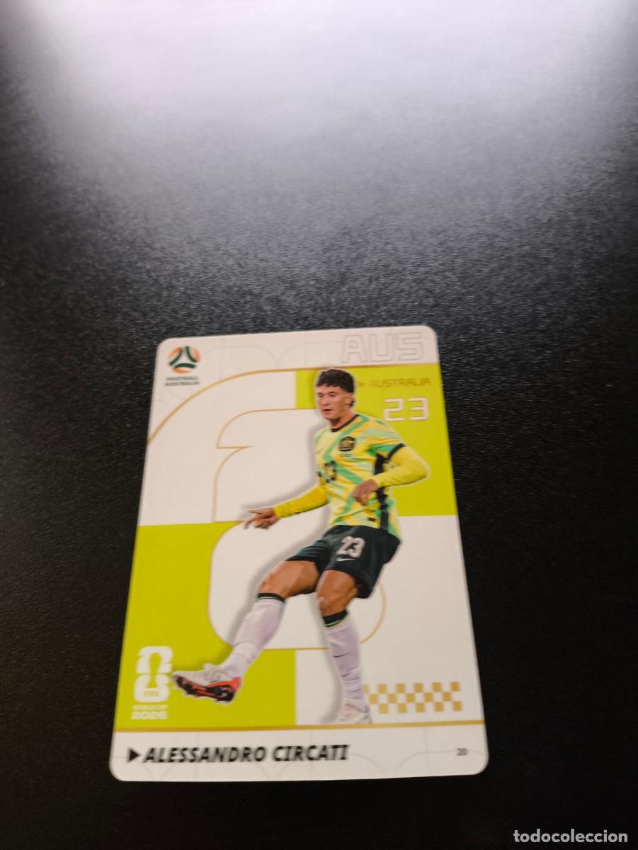 Cromos de f&uacute;tbol: 20 Alessandro Circati AUSTRALIA PANINI KAYOU FIFA WORLD CUP MUNDIAL 2026 NO LIGA ESTE MEGACRACKS