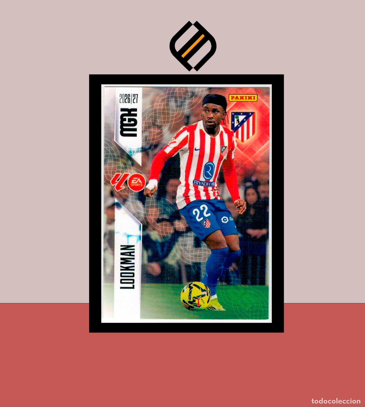Cromos de f&uacute;tbol: MEGACRACKS 2026 2027 26 27 PANINI N&ordm; 70 LOOKMAN ATL&Eacute;TICO MADRID COLECCI&Oacute;N ALB&Uacute;M MGK