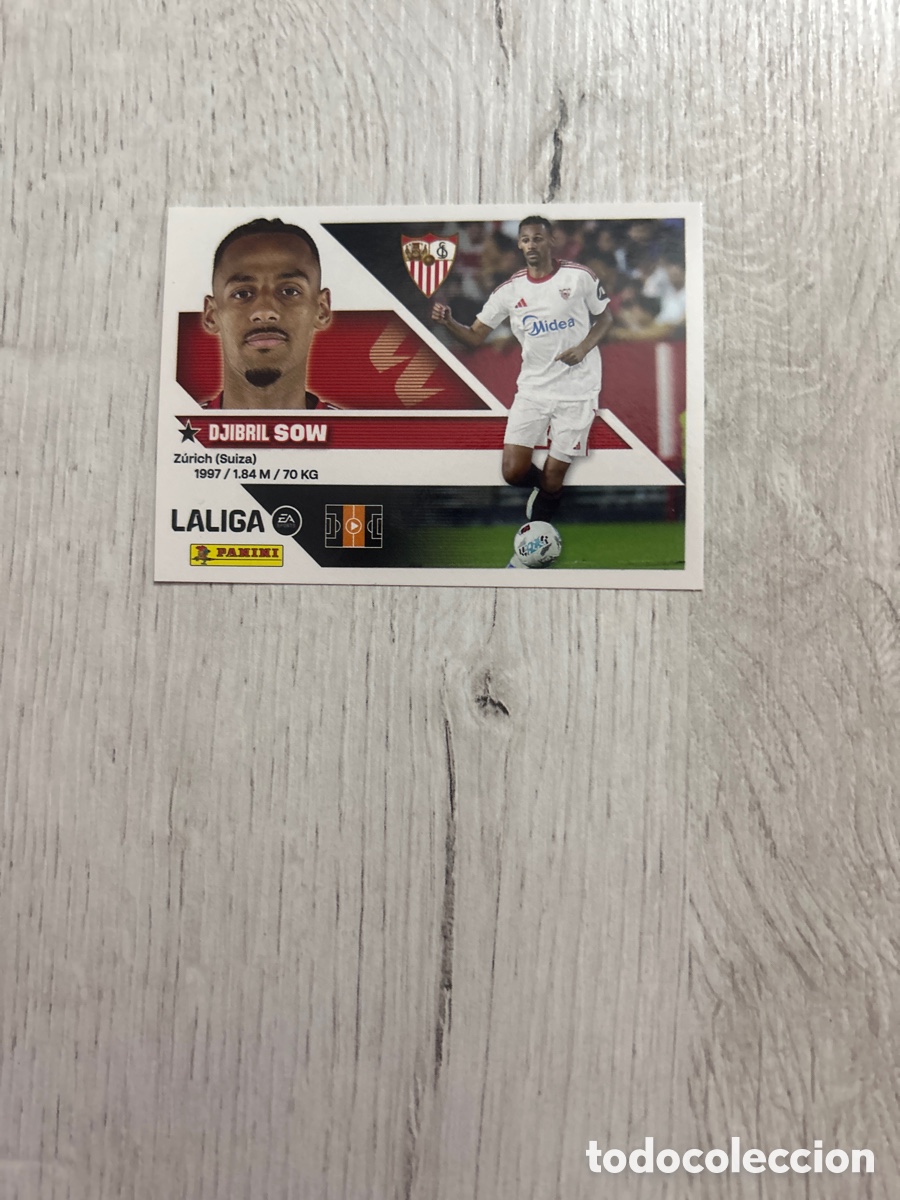 Cromos de f&uacute;tbol: Sow 14 Sevilla Liga Este 2026/27 26-27 Panini