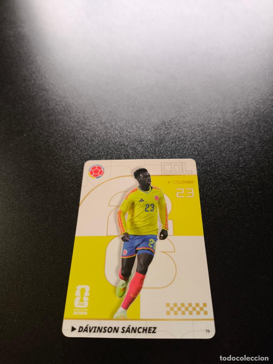 Cromos de f&uacute;tbol: 79 D&aacute;vinson S&aacute;nchez COLOMBIA PANINI KAYOU FIFA WORLD CUP MUNDIAL 2026 NO LIGA ESTE MEGACRACKS