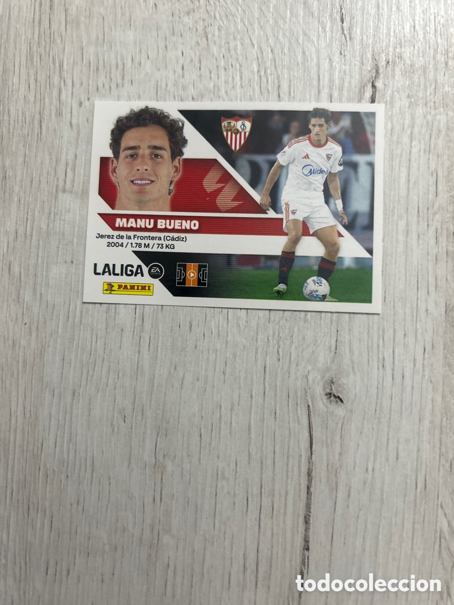 Cromos de f&uacute;tbol: Manu Bueno 16 Sevilla Liga Este 2026/27 26-27 Panini