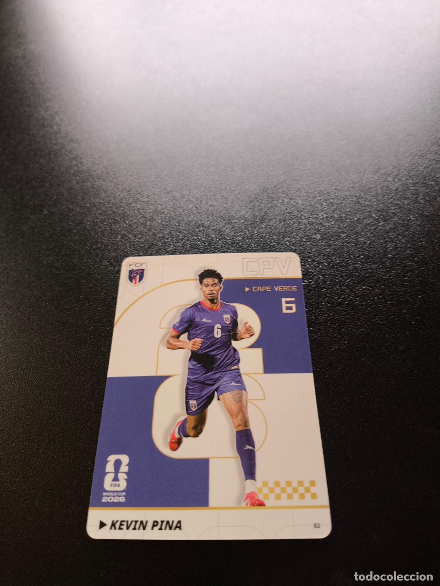 Cromos de f&uacute;tbol: 82 Kevin Pina CAPE CABO VERDE PANINI KAYOU FIFA WORLD CUP MUNDIAL 2026 NO LIGA ESTE MEGACRACKS