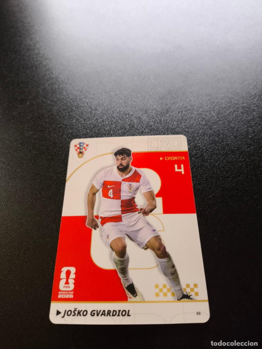 Cromos de f&uacute;tbol: 88 Jo&scaron;ko Gvardiol CROATIA CROACIA PANINI KAYOU FIFA WORLD CUP MUNDIAL 2026 NO LIGA ESTE MEGACRACKS