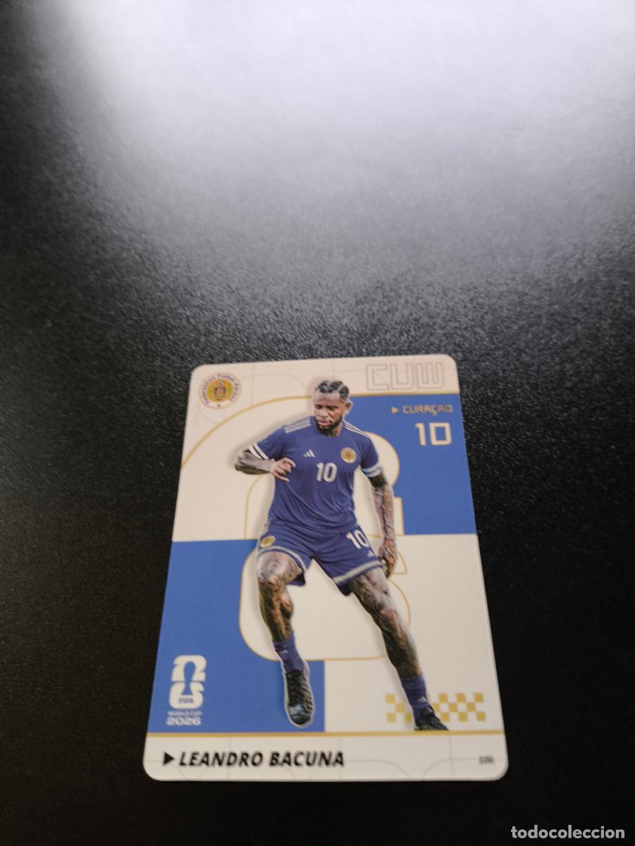 Cromos de f&uacute;tbol: 100 Leandro Bacuna Cura&ccedil;ao PANINI KAYOU FIFA WORLD CUP MUNDIAL 2026 NO LIGA ESTE MEGACRACKS