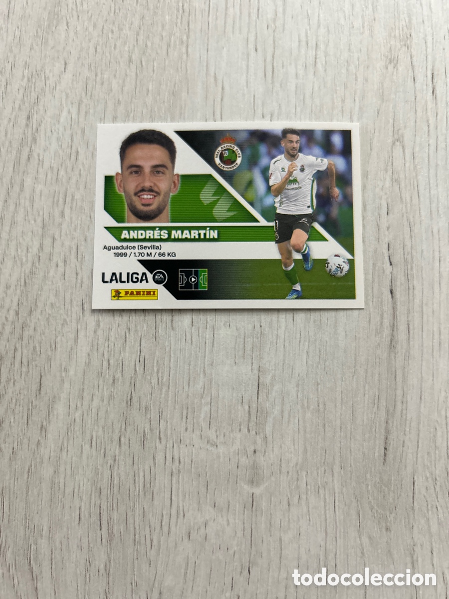 Cromos de f&uacute;tbol: Andr&eacute;s Mart&iacute;n 16 Racing Liga Este 2026/27 26-27 Panini