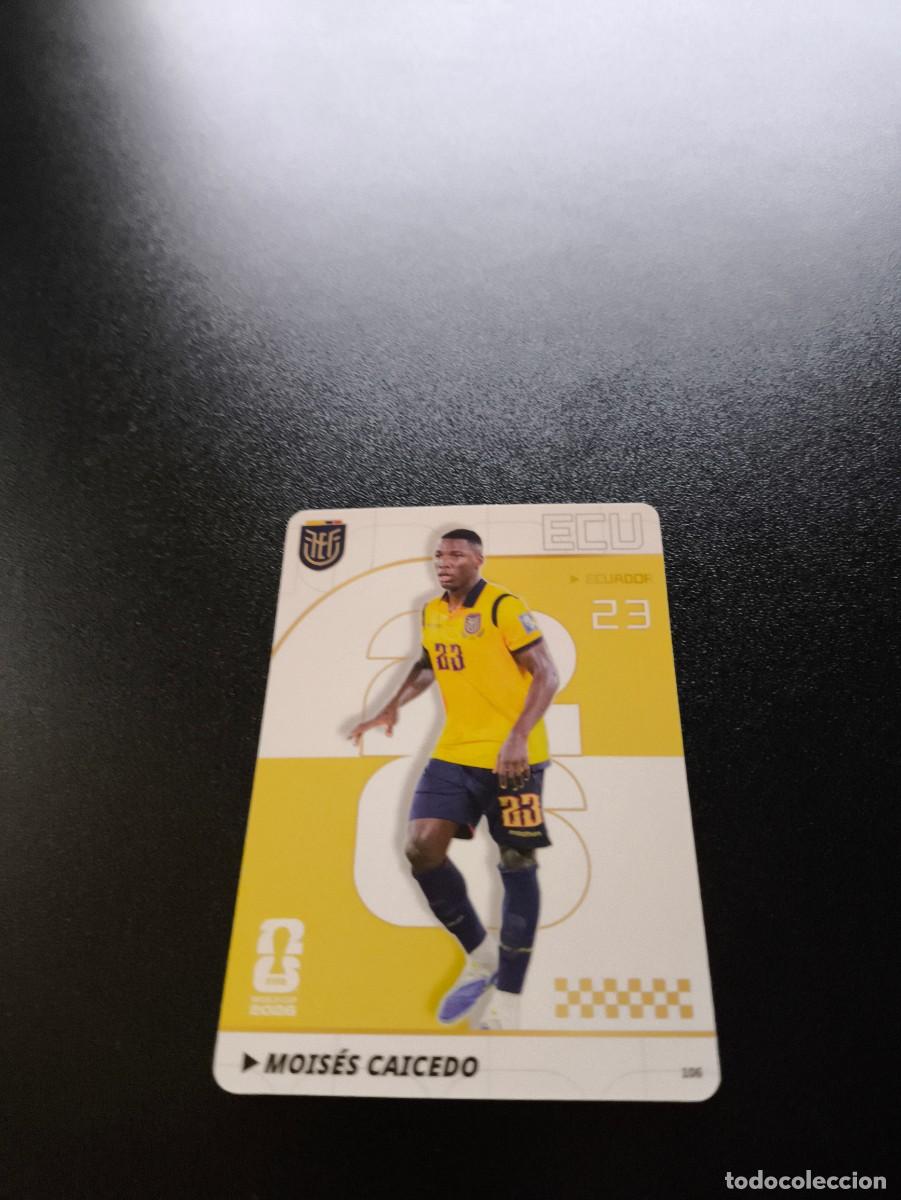 Cromos de f&uacute;tbol: 106 Mois&eacute;s Caicedo ECUADOR PANINI KAYOU FIFA WORLD CUP MUNDIAL 2026 NO LIGA ESTE MEGACRACKS