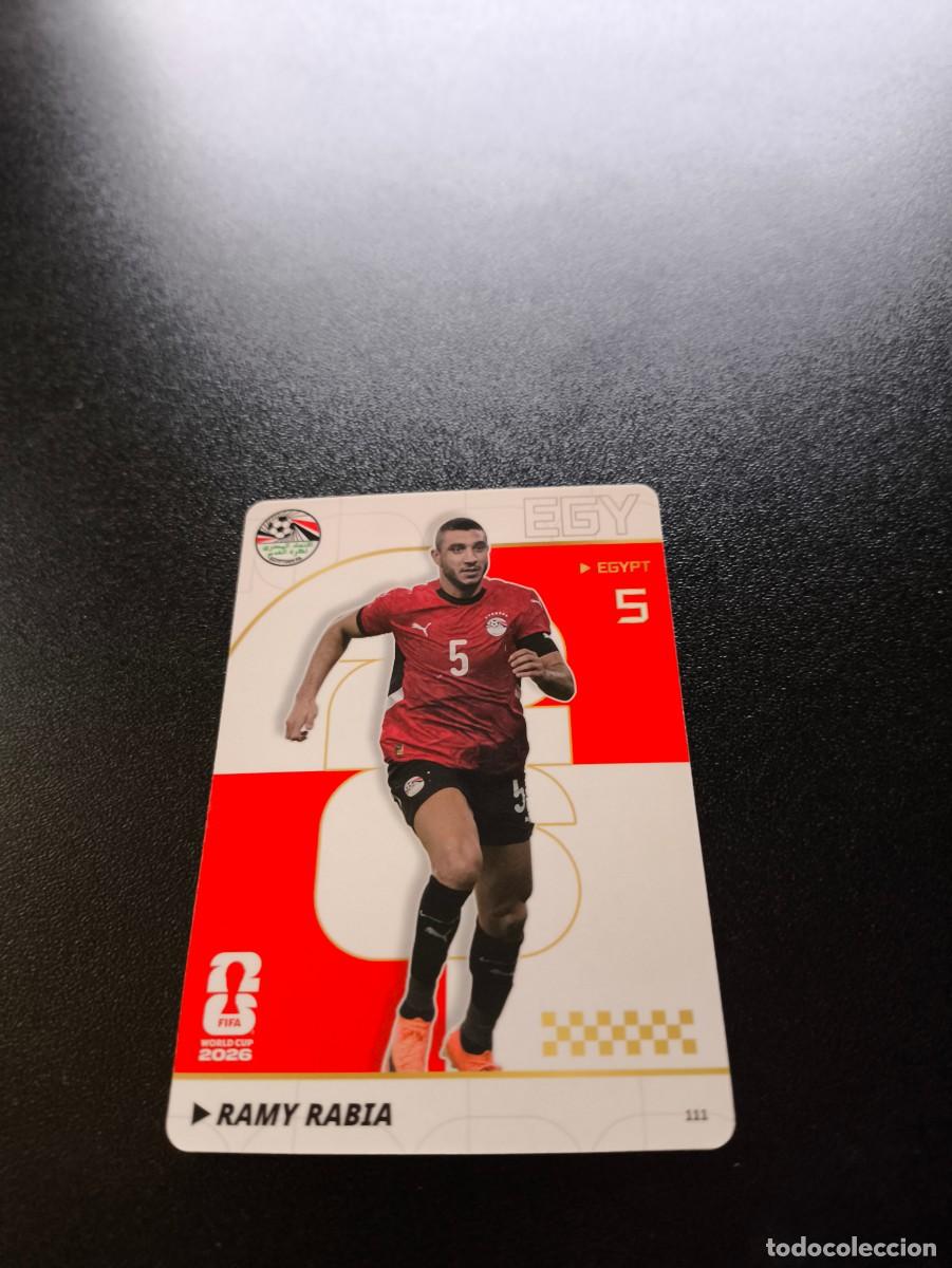 Cromos de f&uacute;tbol: 111 Ramy Rabia Egypt PANINI KAYOU FIFA WORLD CUP MUNDIAL 2026 NO LIGA ESTE MEGACRACKS