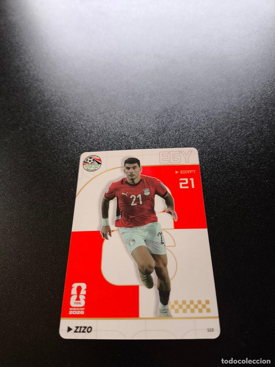 Cromos de f&uacute;tbol: 113 Zizo Egypt PANINI KAYOU FIFA WORLD CUP MUNDIAL 2026 NO LIGA ESTE MEGACRACKS